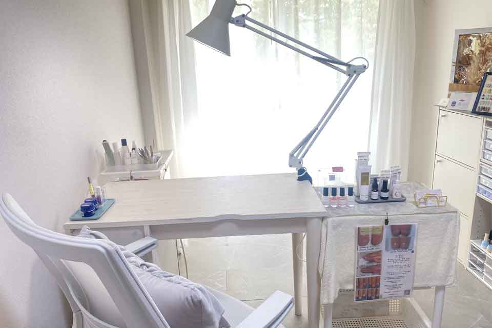 サロン内の写真